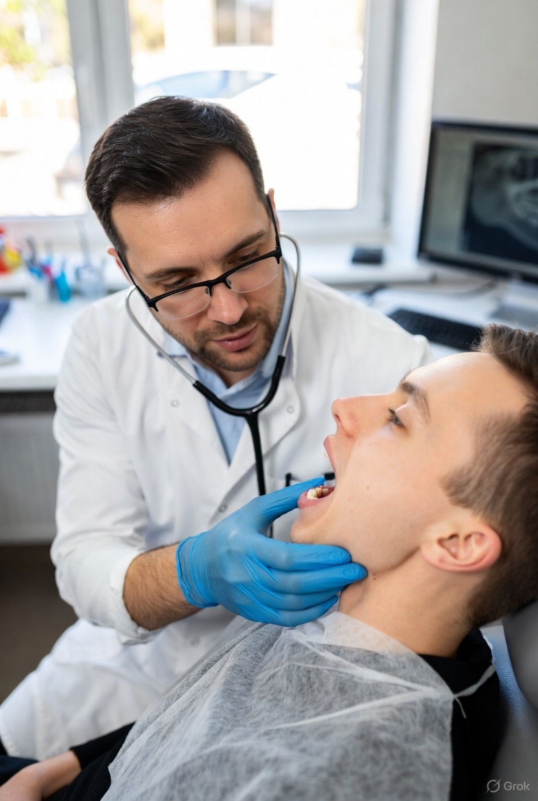 Прием (осмотр, консультация) врача-стоматолога-ортопеда первичный