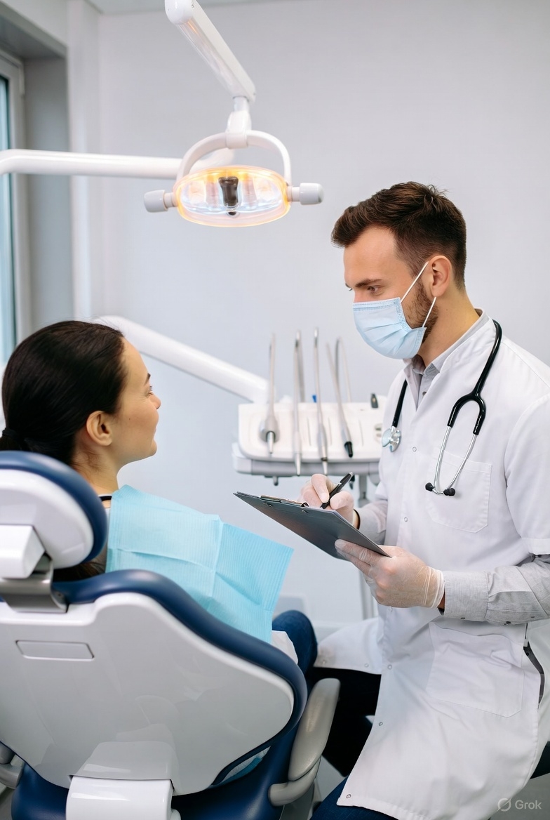 Прием (осмотр, консультация) врача-стоматолога-терапевта первичный